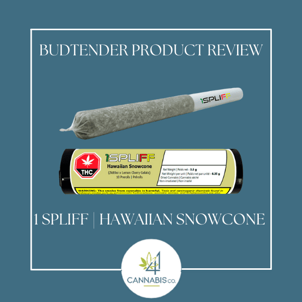 Budtender Review: 1Spliff | Hawaiian Snowcone Pre-Rolls 7x0.5g