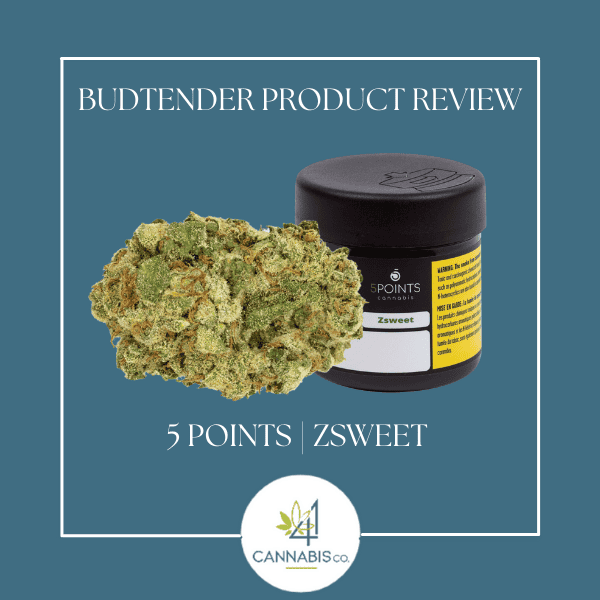 Budtender Review : 5 Points | Zsweets 3.5g