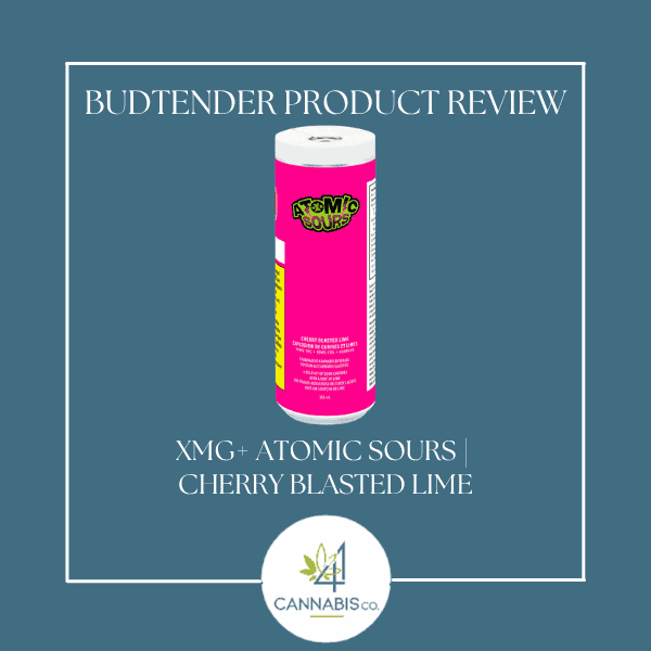 Budtender Review : XMG Atomic Sours | Cherry Blasted Lime