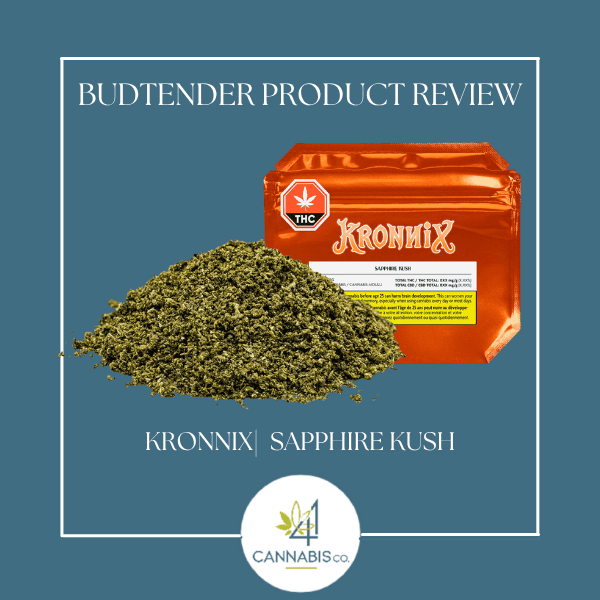 Budtender Review : Kronnix | Sapphier Kush